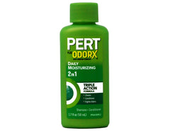 Pert Plus top cap detail highlighting secure flip-top closure for easy one-handed use