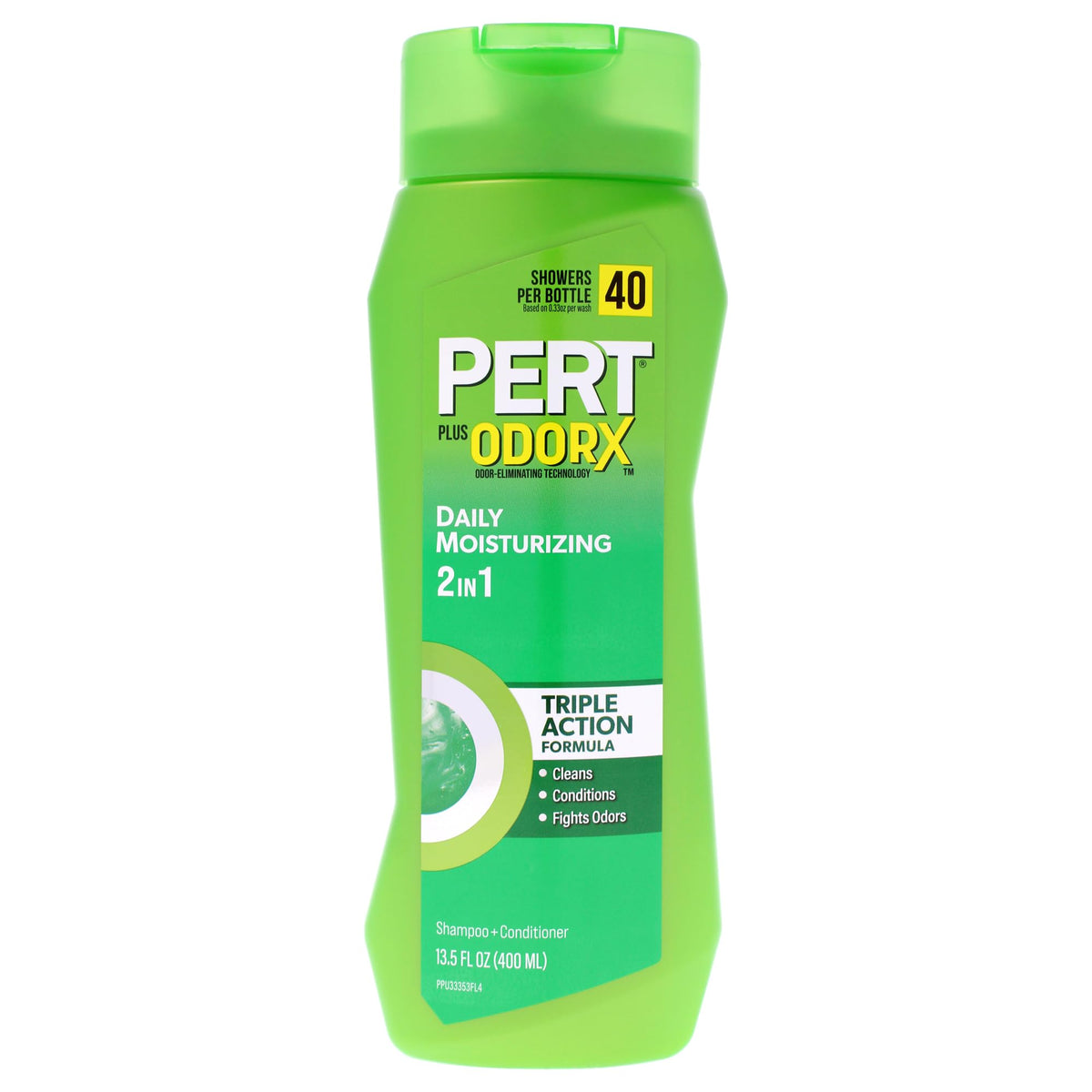 Pert Plus front bottle showing label and size for easy identification and quick purchase