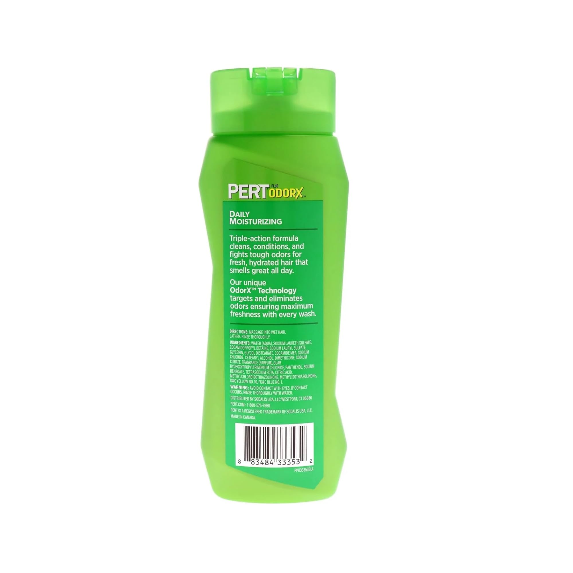 Pert Plus lather close-up showing texture and gentle cleansing action for soft hair
