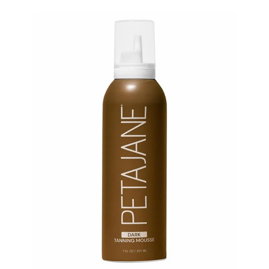 Peta Jane front pump bottle showing product branding and easy dispensing benefit
