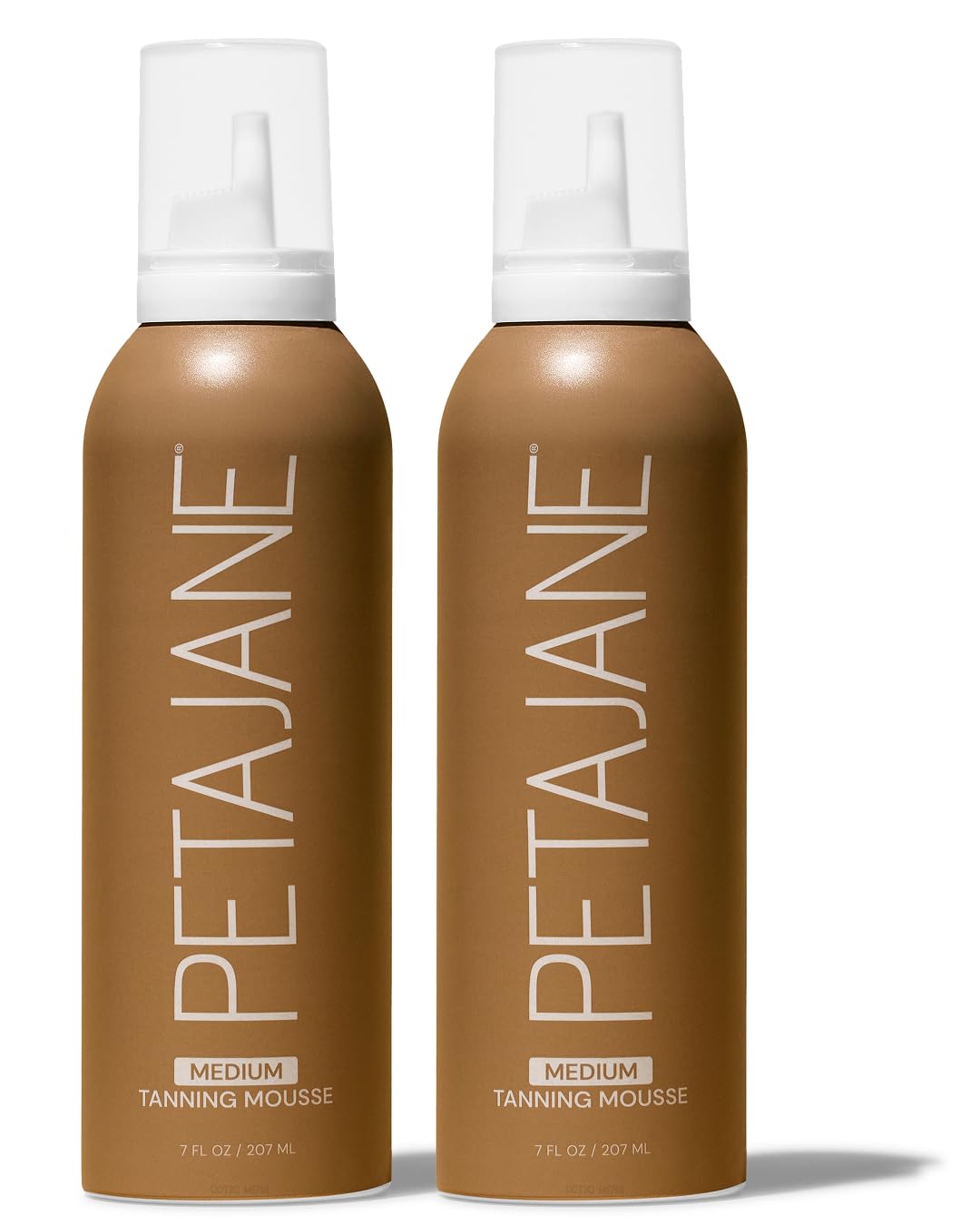 PETAJANE front packaging showing two bottles and product benefits