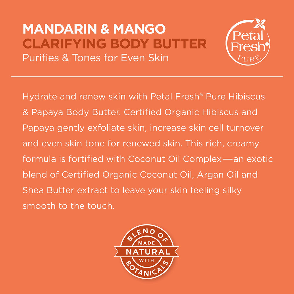 Petal Fresh applying body butter on palm showing quick absorption benefit