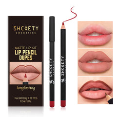 Petansy pencils arranged to show shade range benefit: easy shade selection