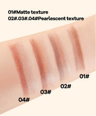 Petansy creamy texture swatch that blends smoothly on skin