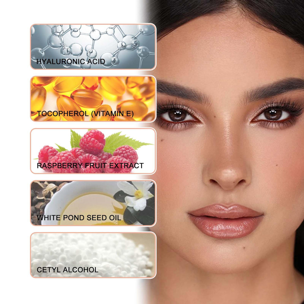 Petansy texture swatch on skin showing pigmented longwear color
