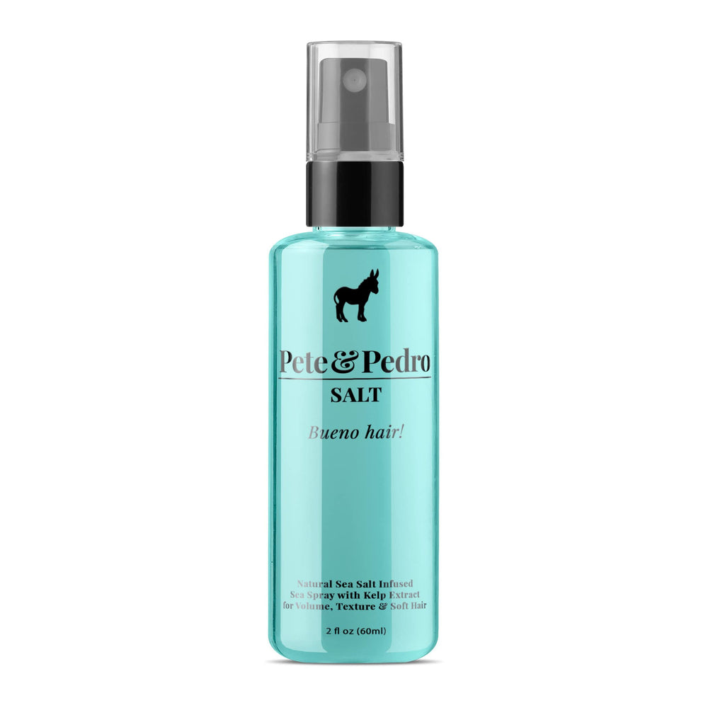 Pete & Pedro bottle front view showing clean branding and volume benefit