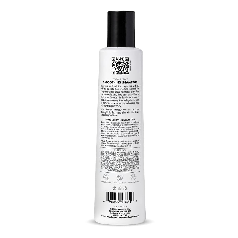PETER COPPOLA close-up of keratin and ceramide ingredient texture