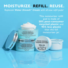 Peter Thomas Roth jar on bathroom counter in lifestyle scene suggesting daily use