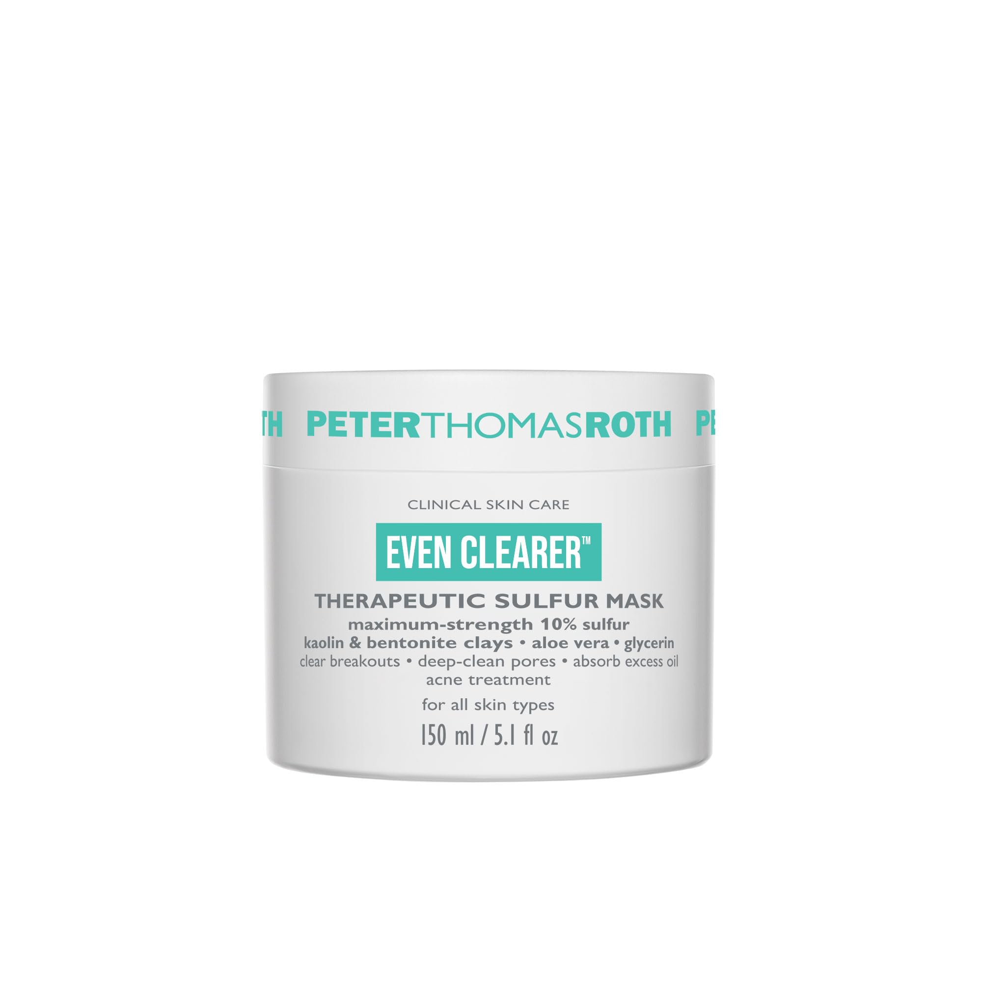Peter Thomas Roth front packaging showing product and benefit of clarifying pores