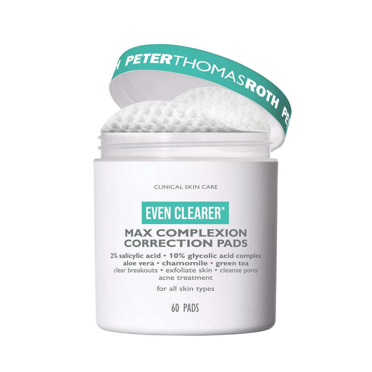 Peter Thomas Roth front packaging showing corrective pads and brand