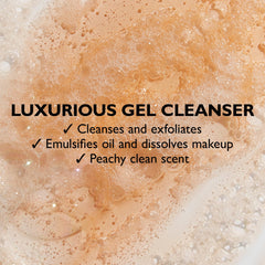 Peter Thomas Roth gel texture close-up showing smooth exfoliating consistency benefit