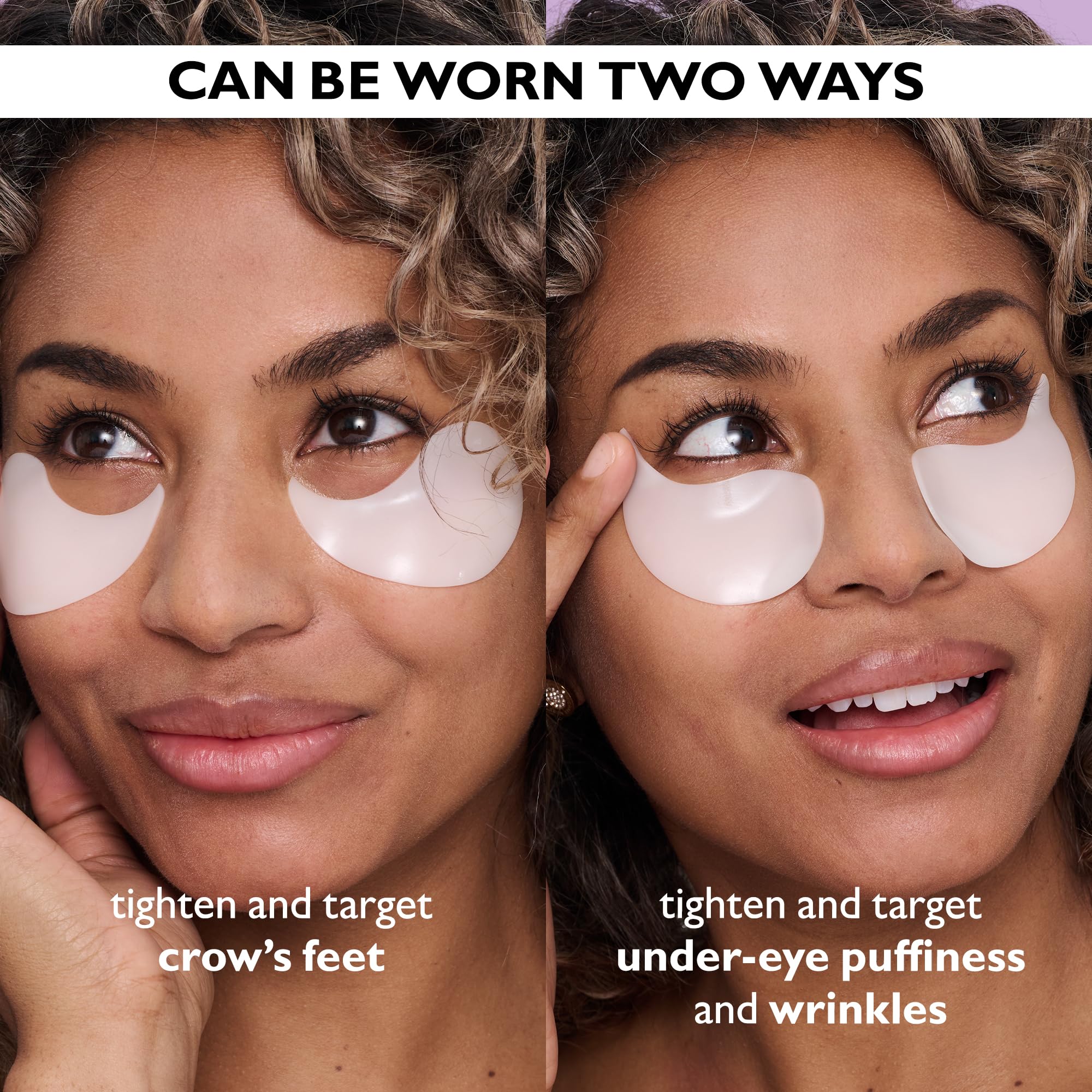 Peter Thomas Roth patch being held in hand showing scale and easy application