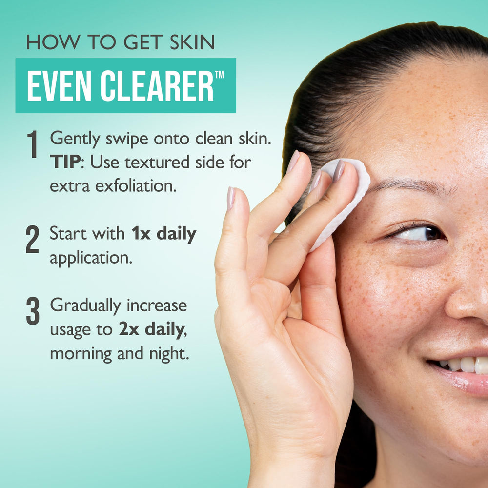 Peter Thomas Roth close-up pad texture highlighting gentle exfoliation