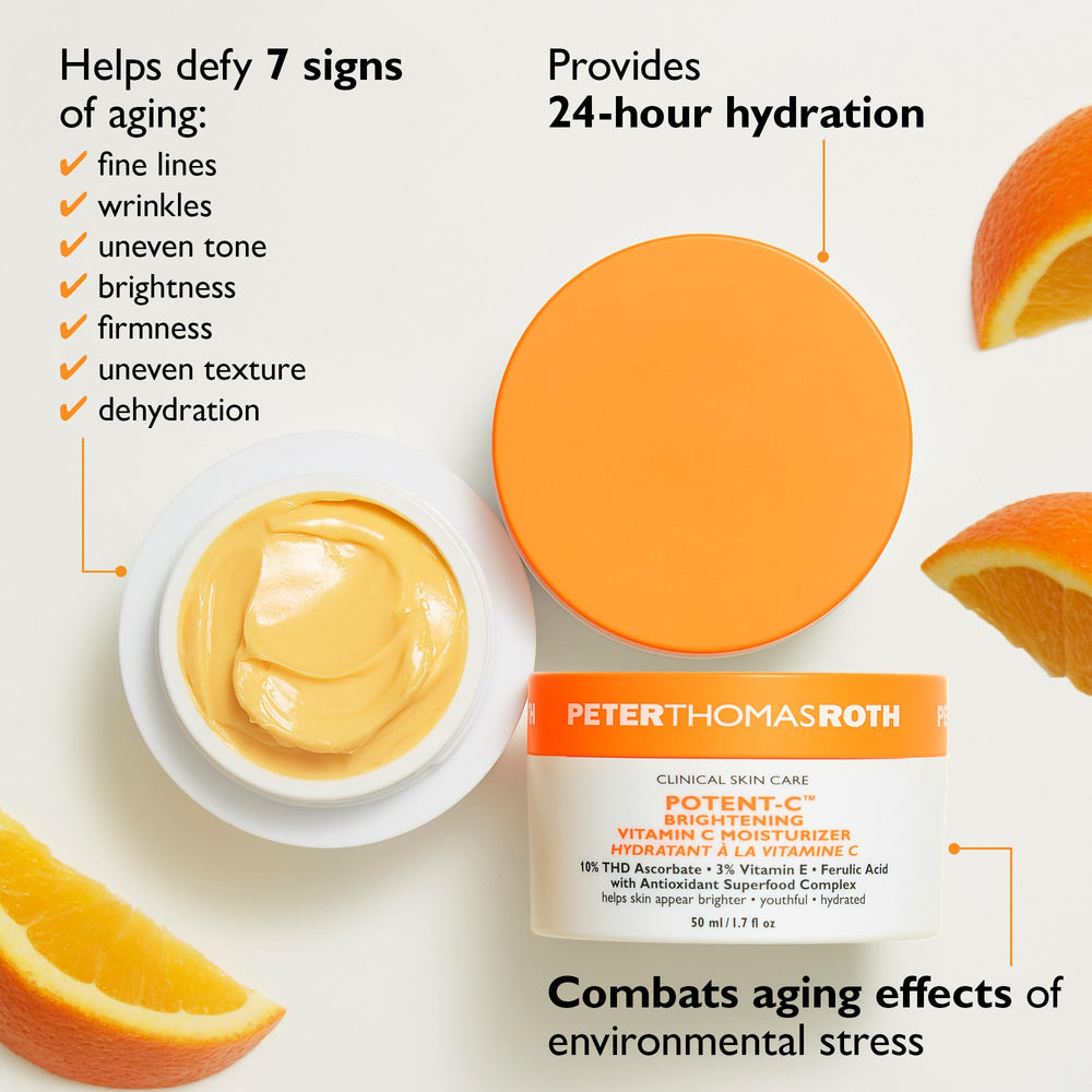 Peter Thomas Roth bottle beside a coin to show size and travel-friendly benefit