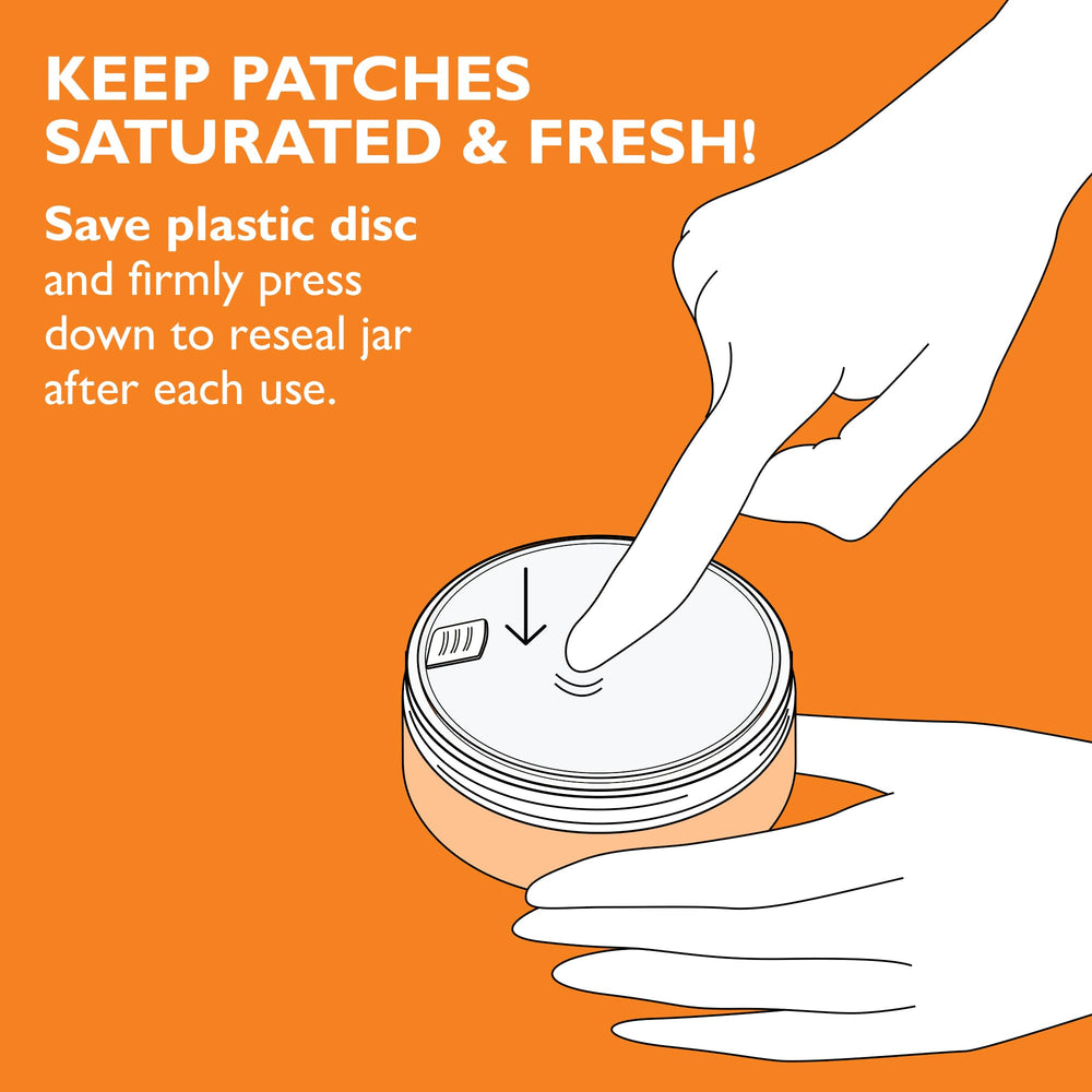 Peter Thomas Roth open packaging with multiple patches displayed for convenience