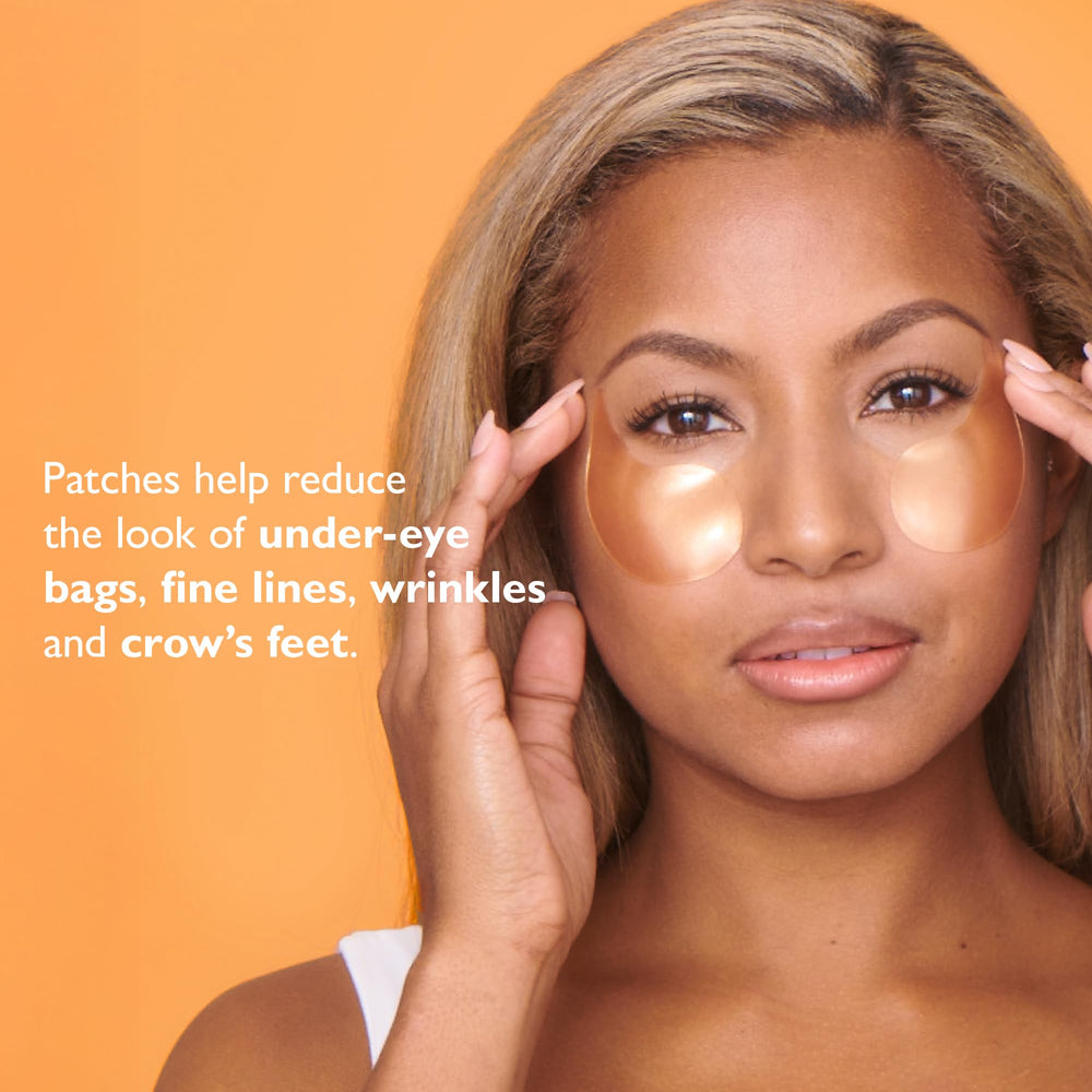 Peter Thomas Roth patch held in hand showing size and easy application