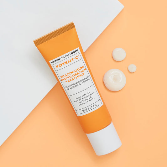 Peter Thomas Roth gel-cream texture close-up highlighting lightweight absorbent finish