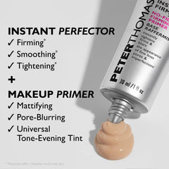Peter Thomas Roth primed skin before and after for blurred pores