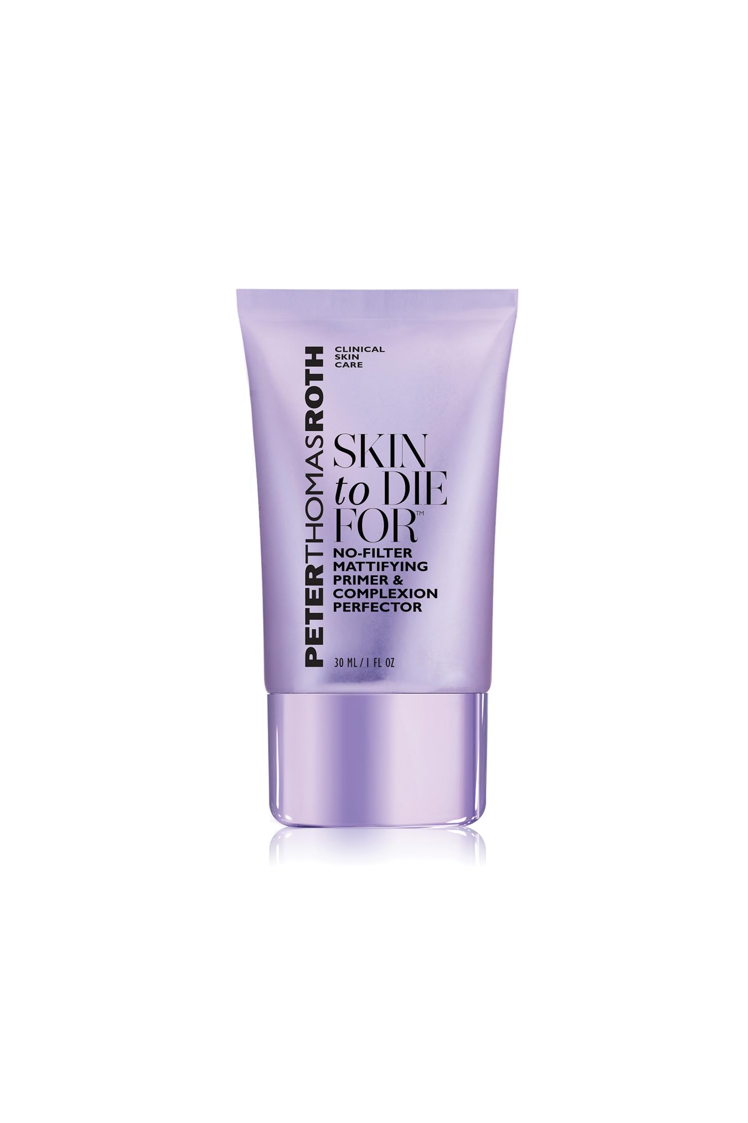 Peter Thomas Roth front packaging showing sleek tube and universal tint benefit