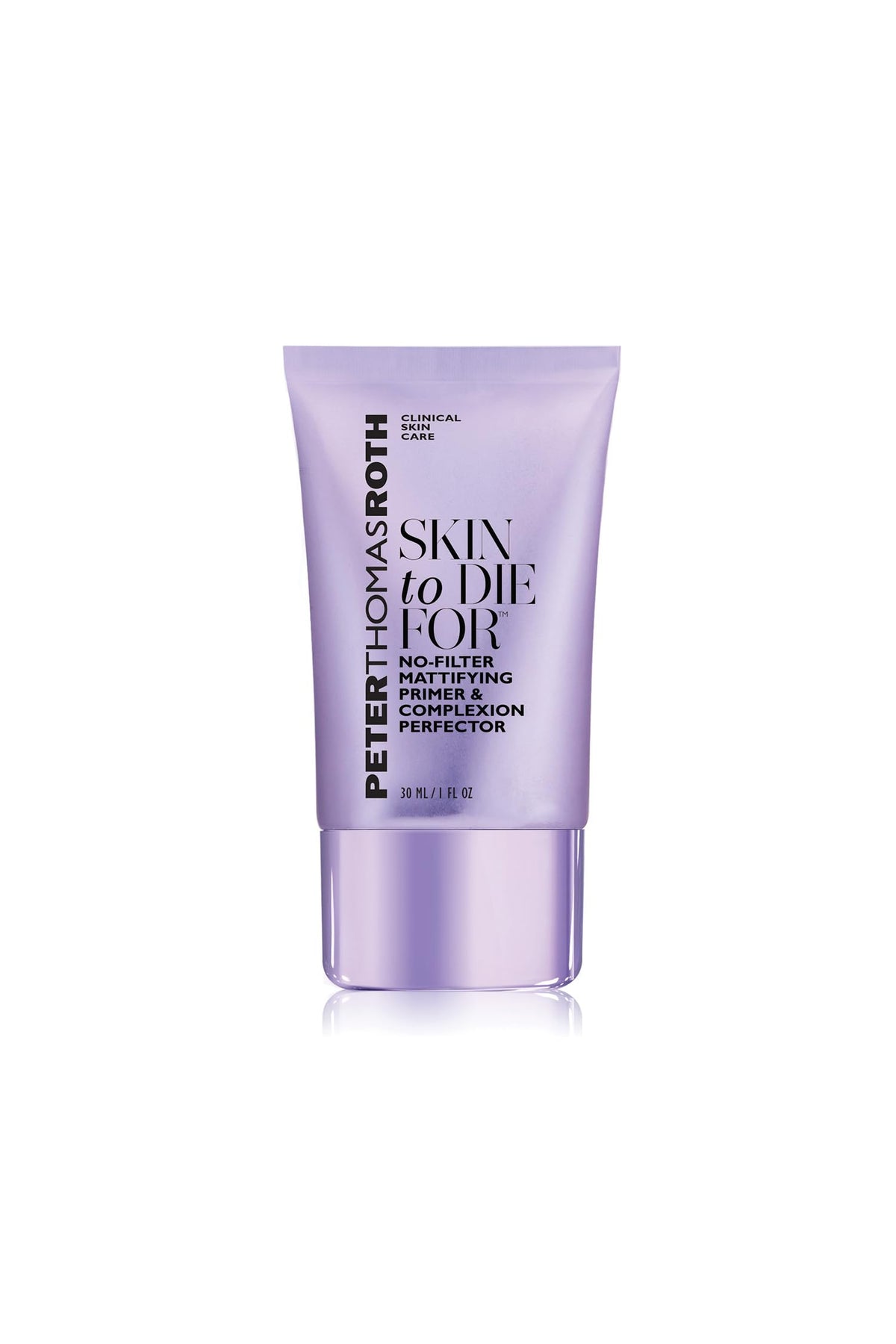 Peter Thomas Roth front packaging showing sleek tube and universal tint benefit