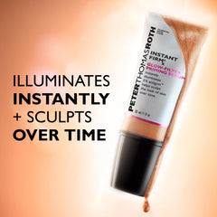 peter thomas roth serum swatched on hand demonstrating lightweight spreadable primer benefit