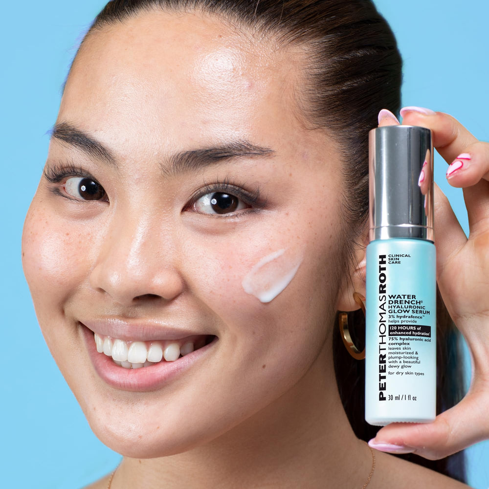 Peter Thomas Roth label detail highlighting ingredient callouts and clarity benefit