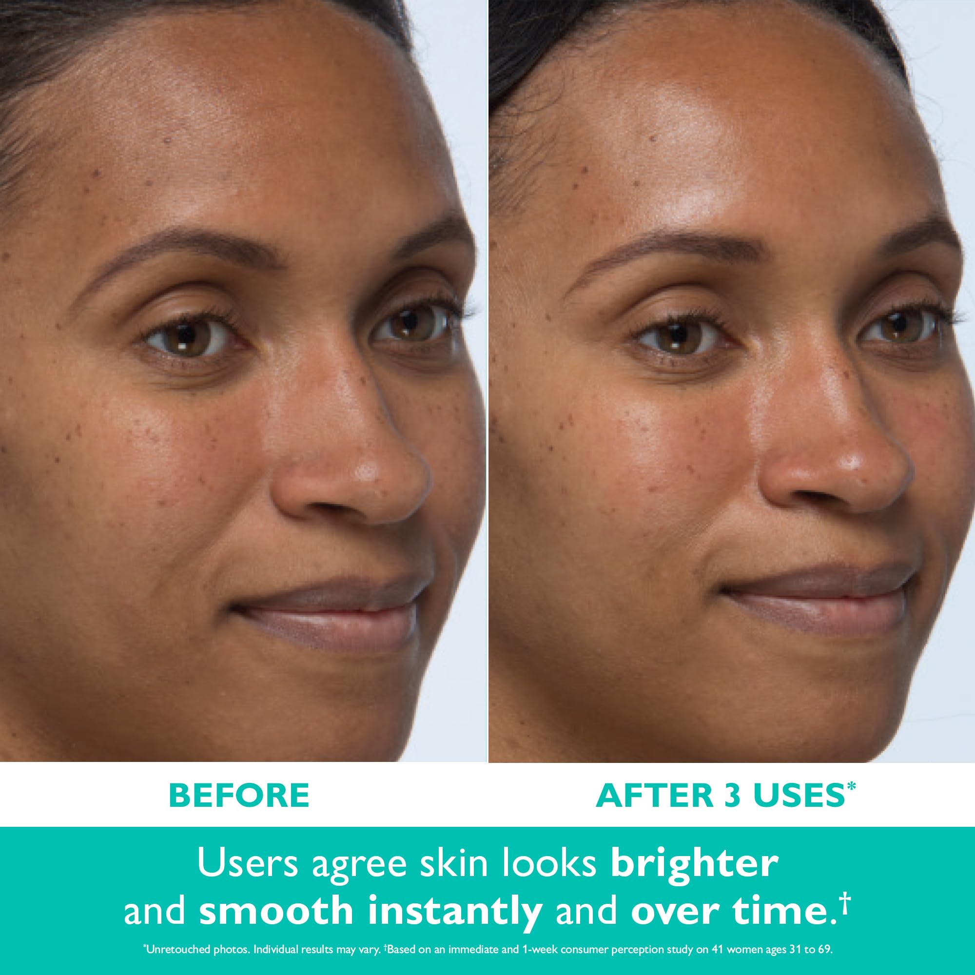 Peter Thomas Roth single wrapped swab highlighting neat application