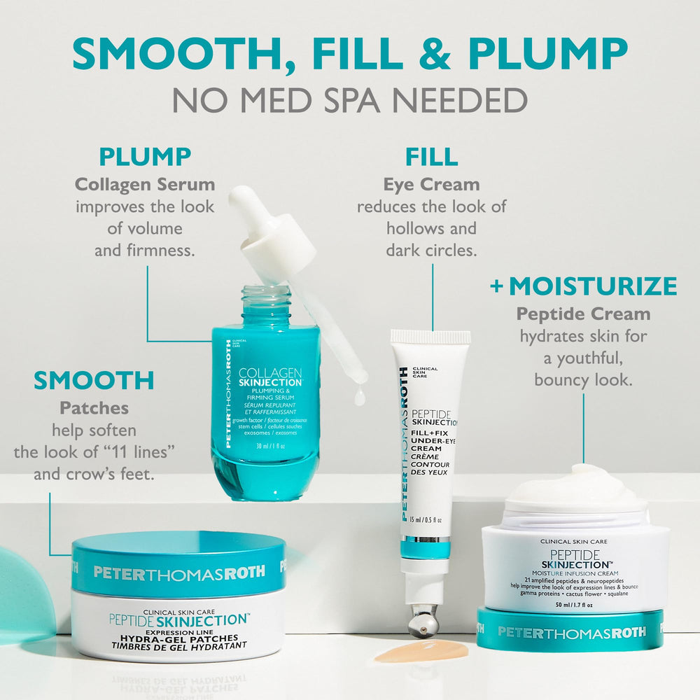 Peter Thomas Roth travel and full sizes for routine flexibility