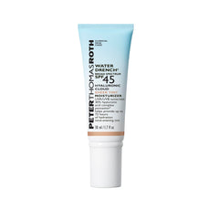 Peter Thomas Roth front packaging showing lightweight tinted SPF45 benefit