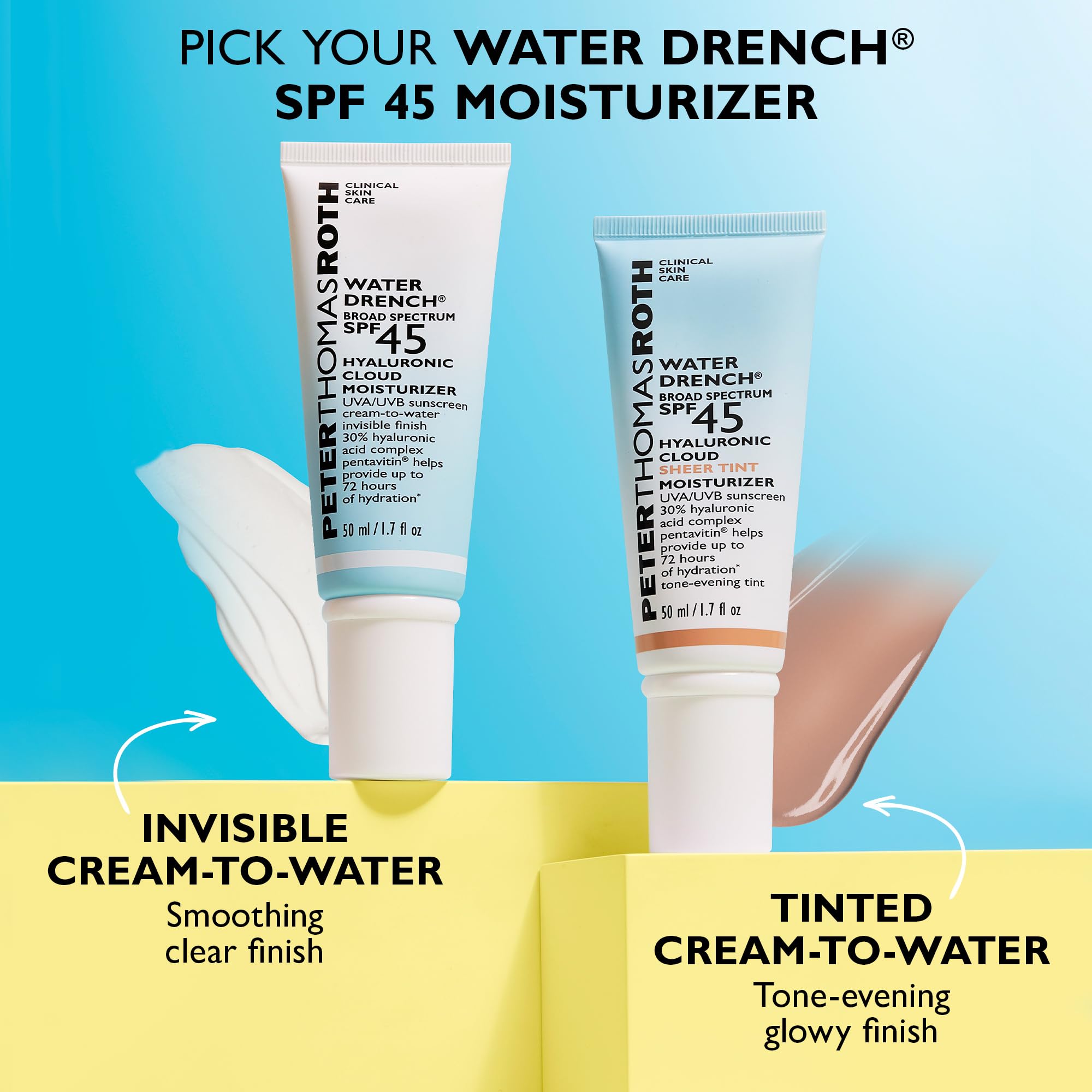 Peter Thomas Roth on bathroom counter suggesting daily use and convenience benefit