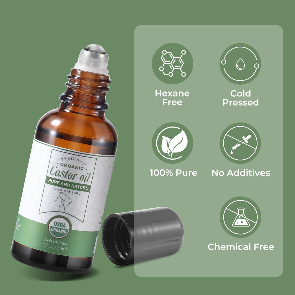 Pexihoap bottle held in hand showing travel-friendly small size benefit