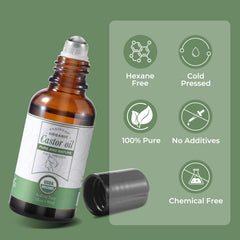 Pexihoap bottle held in hand showing travel-friendly small size benefit
