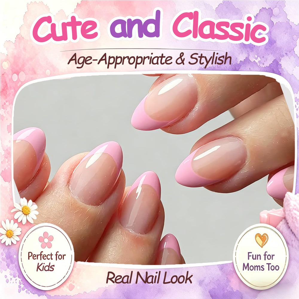 PGELXON nails decorated with rhinestones to show fun DIY customization