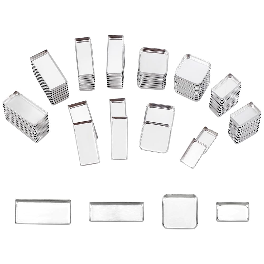 PH PandaHall boxed set of 80 pans showing all four sizes and neat arrangement