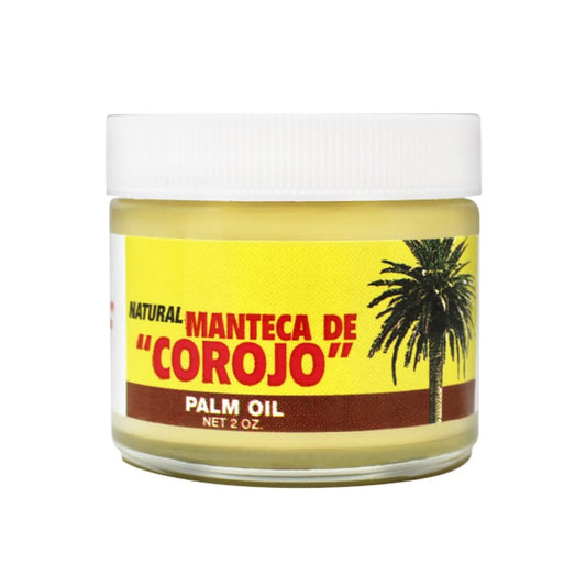 Phamark manteca de corojo front jar showing label and compact size benefit