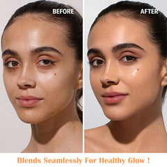 Phanund product blended on hand demonstrating easy application and even coverage