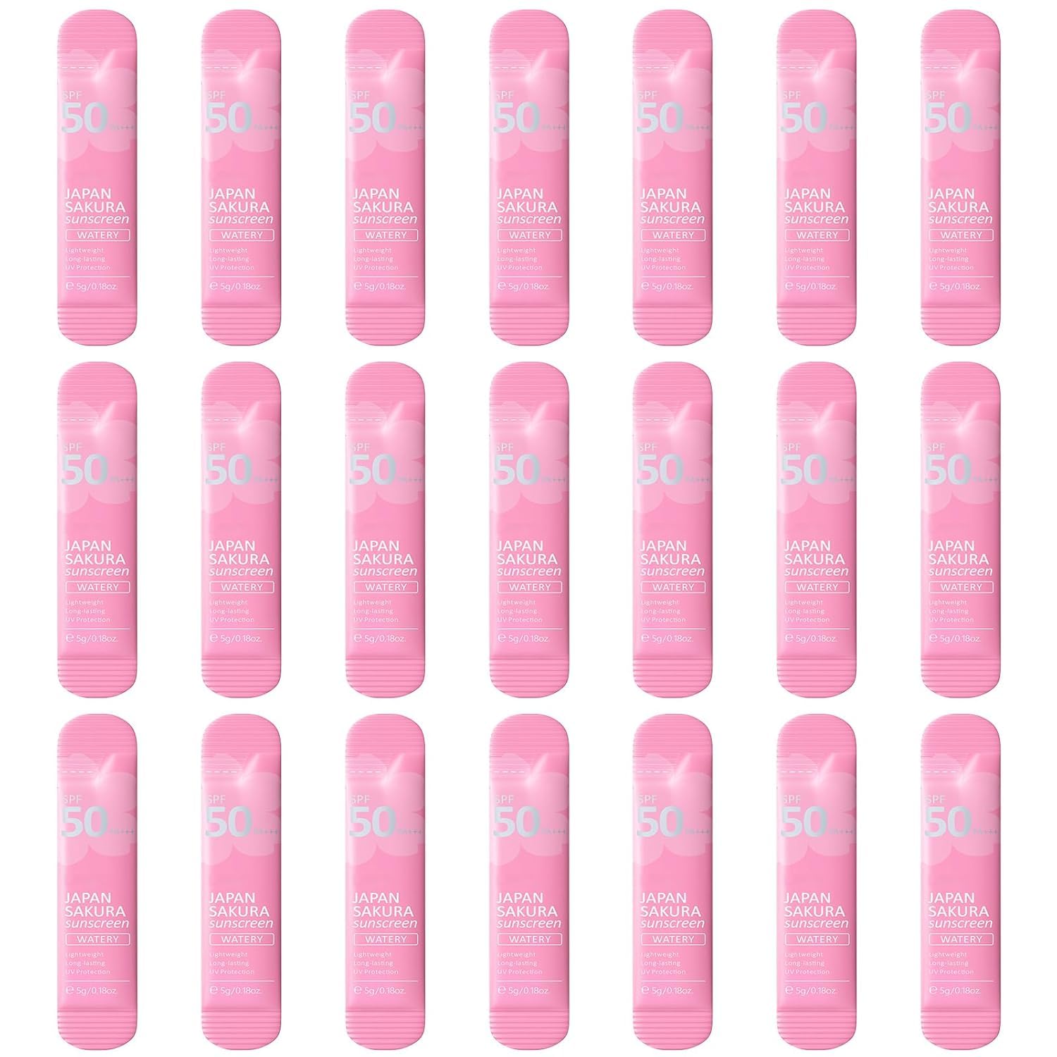 Phanund front packet pink set showing compact sachets and travel convenience