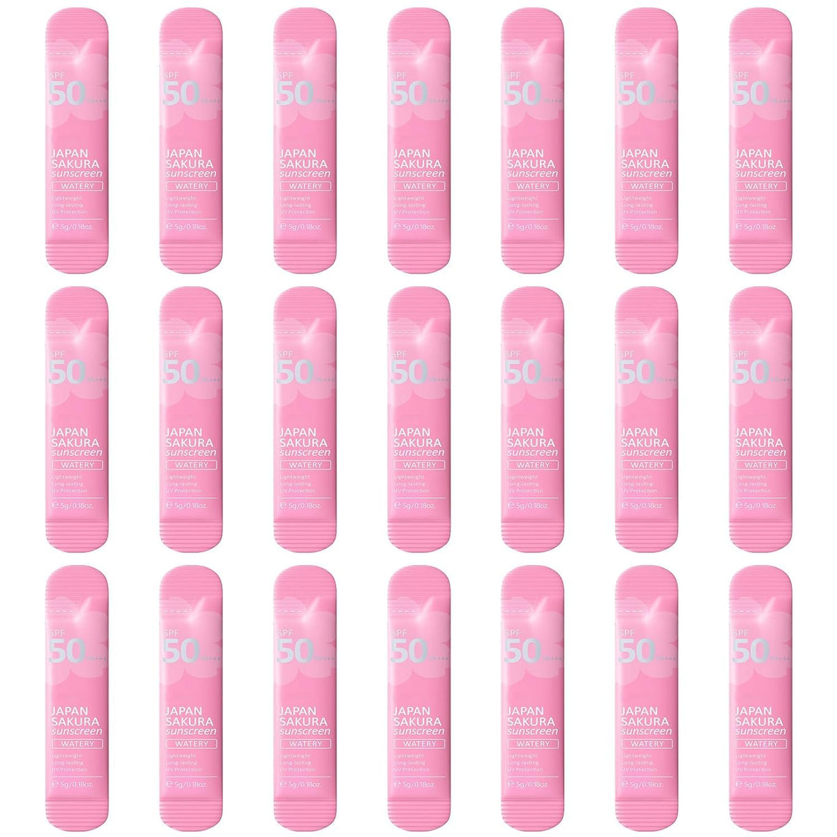Phanund front packet pink set showing compact sachets and travel convenience