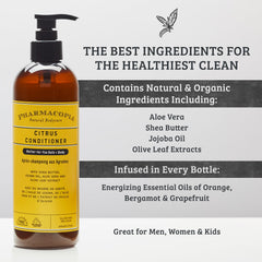 Pharmacopia conditioner cream texture close-up for moisturizing benefit