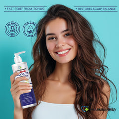 PHARMBANNER conditioner texture close-up showing lightweight cream