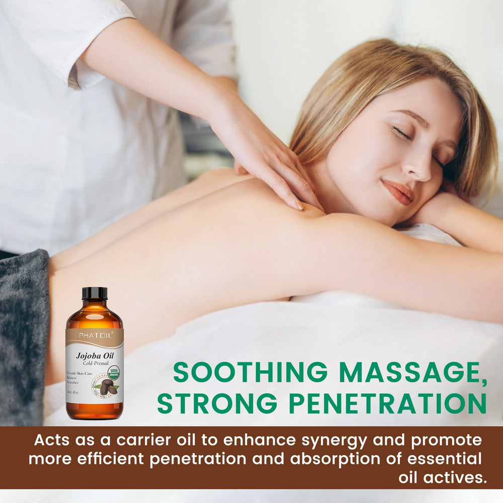 PHATOIL massaging oil into cuticle showing softened nails and conditioning benefit