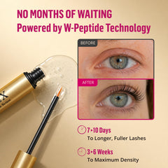 Phienex applied to upper lash line demonstrating simple daily use