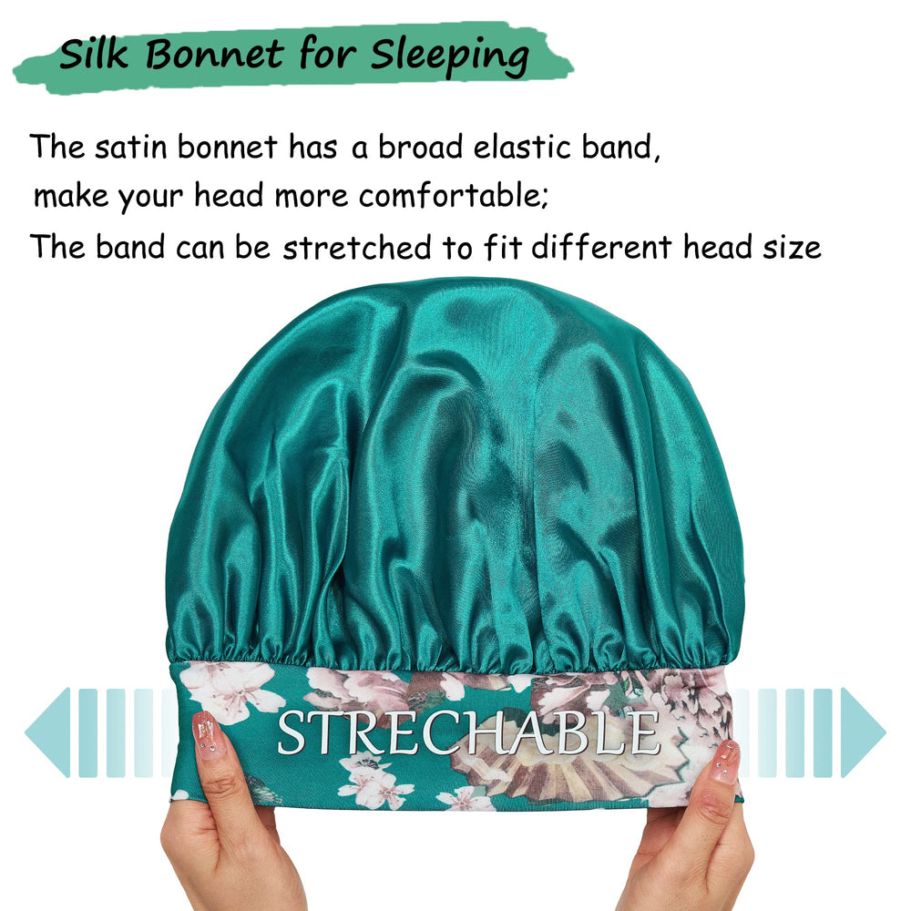 PHILIGHTS bonnet containing braids demonstrating roomy interior and no flattening