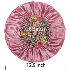 PHILIGHTS bonnet worn on curly hair in bed showing reduced frizz benefit
