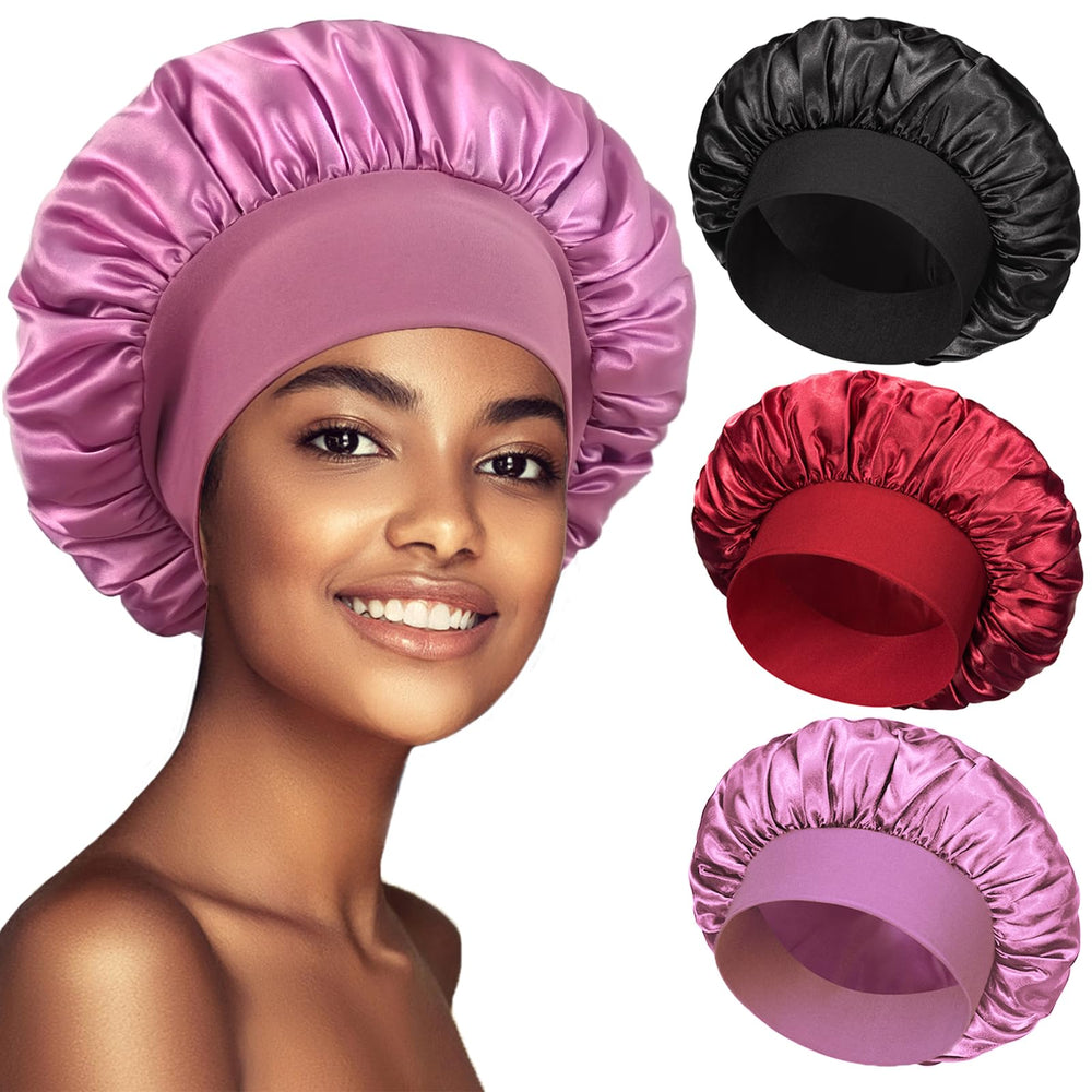 PHILIGHTS front view of three bonnets showing colors and packaging, protective set