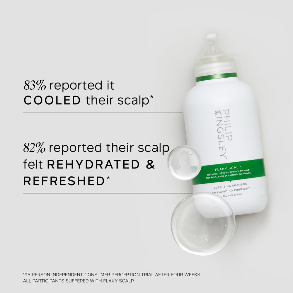PHILIP KINGSLEY shampoo lather close-up demonstrating gentle foam and effective cleansing benefit