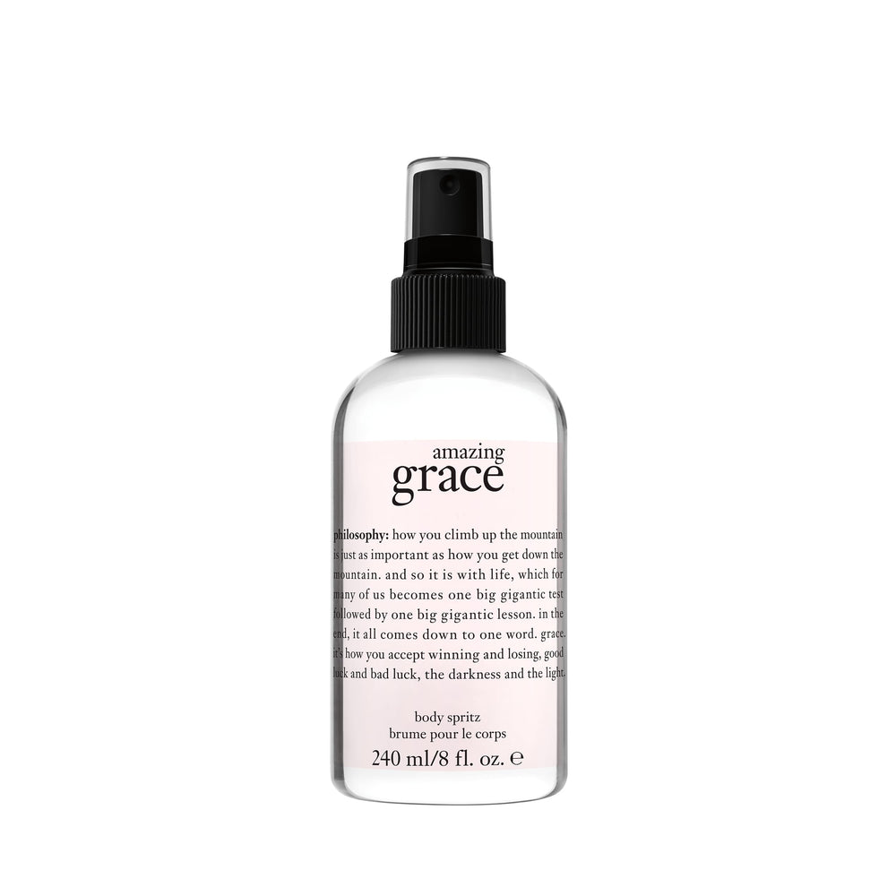 philosophy front bottle showing label and sleek design for easy gifting
