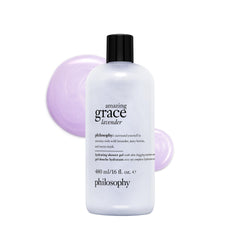 philosophy bottle front view showing label and 16 fl oz size, highlighting brand reliability