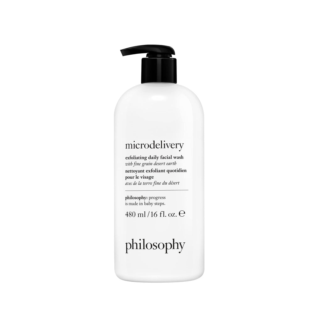 philosophy front packaging showing clean labeling and benefit