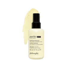 philosophy front packaging showing bottle design and product name, emphasizes brand clarity and matte benefits